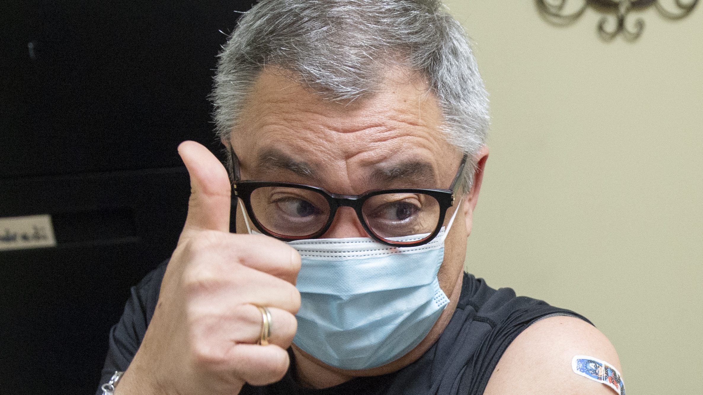 Horacio Arruda, qui a été vacciné lundi.