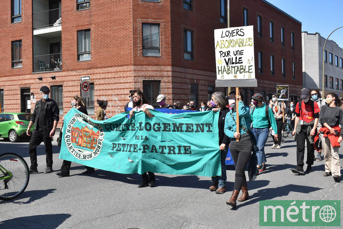 Manifestation pour le logement abordable