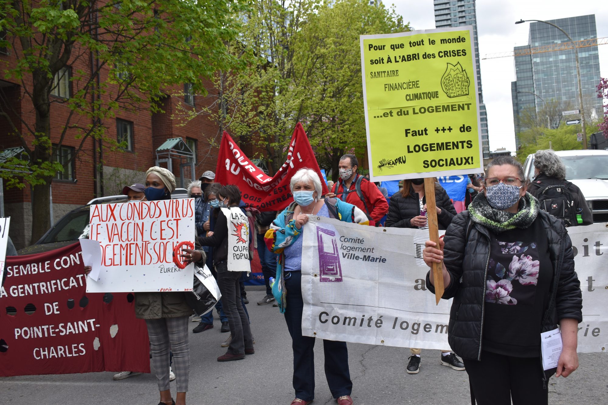 Manifestation pour le logement social dans le Sud-Ouest