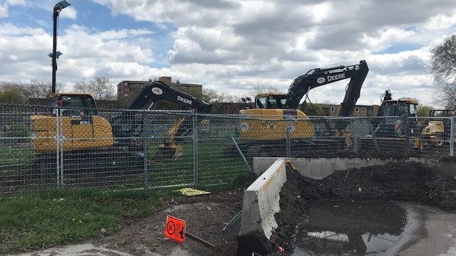 Travaux au parc et au jardin communautaire Dupéré