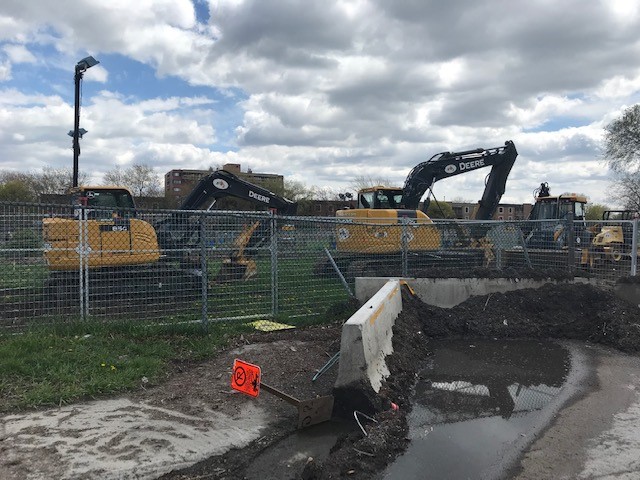 Travaux au parc et au jardin communautaire Dupéré