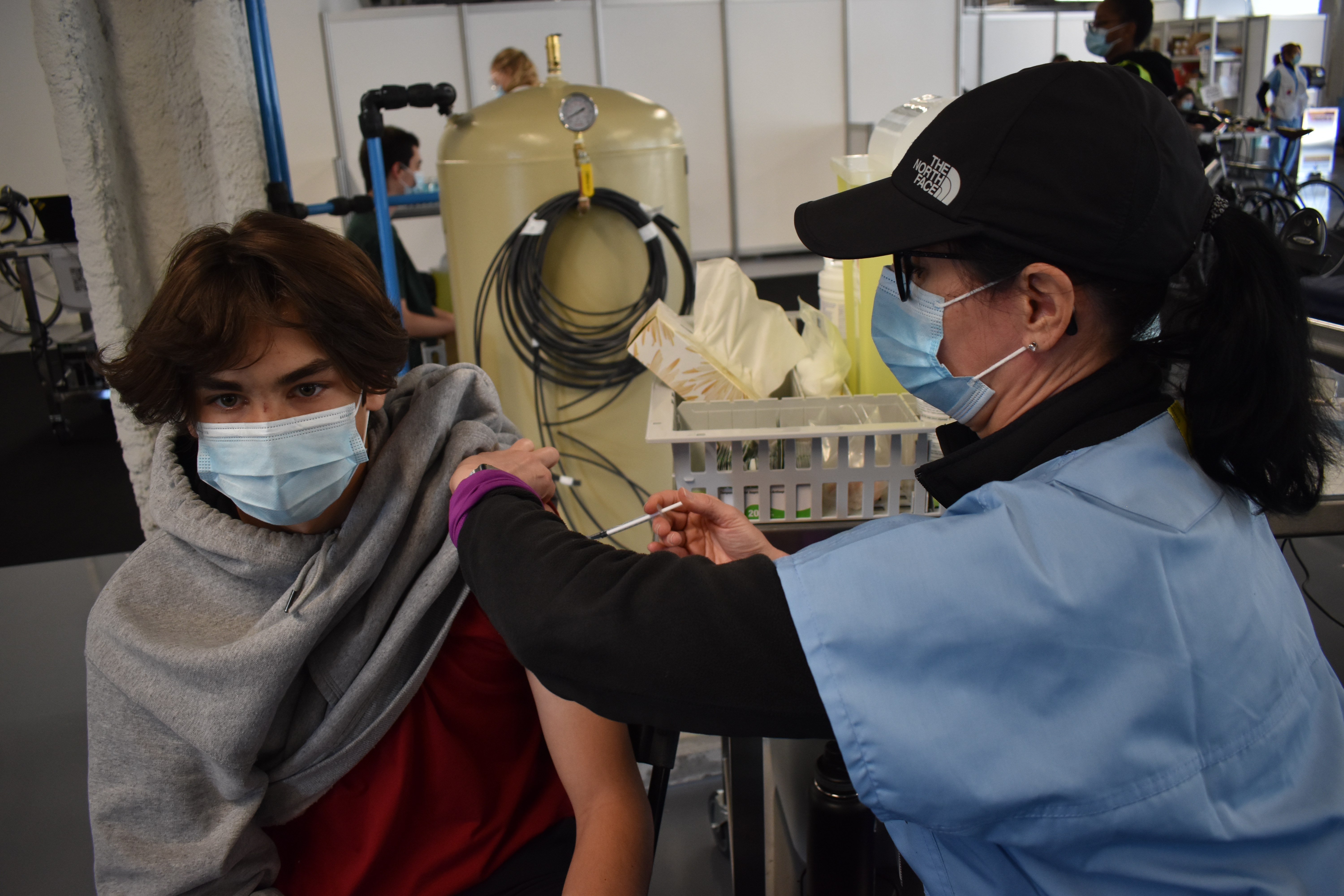 Vaccination au circuit Gilles-Villeneuve