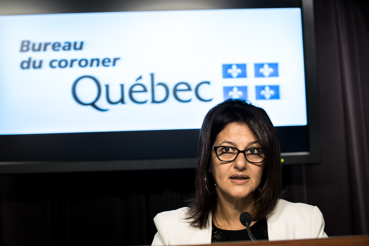 coroner Joyce Echaquan