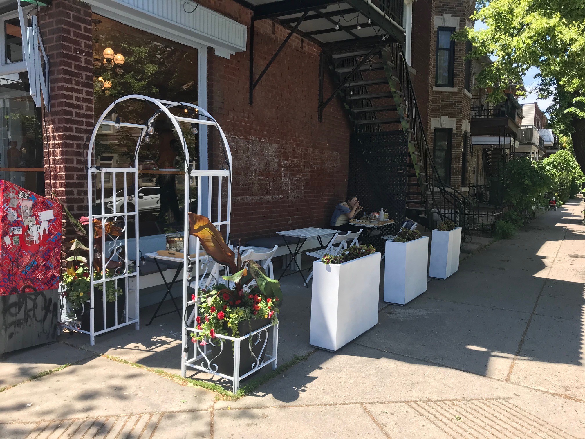 Les terrasses sont réouvertes dans Villeray depuis vendredi dernier