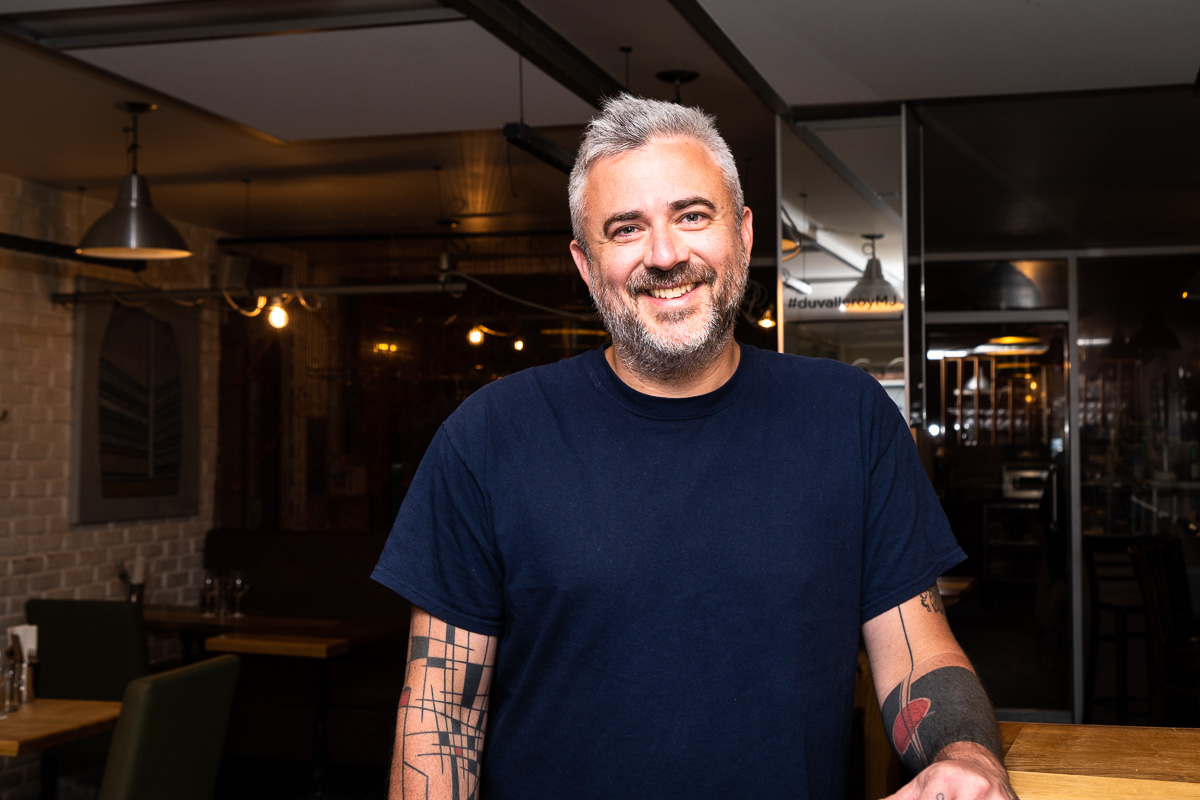 le chef Martin Juneau