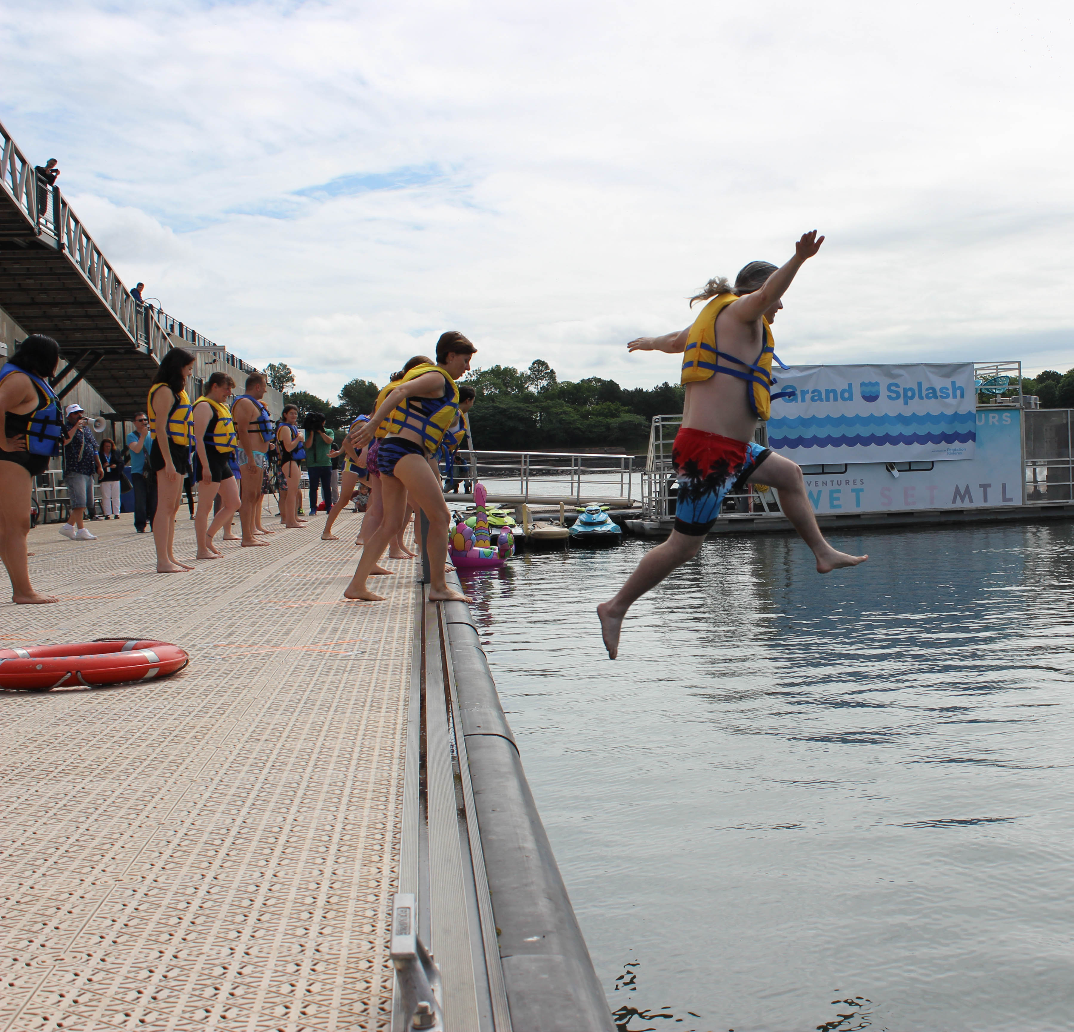 Grand Splash Vieux-Port de Montréal