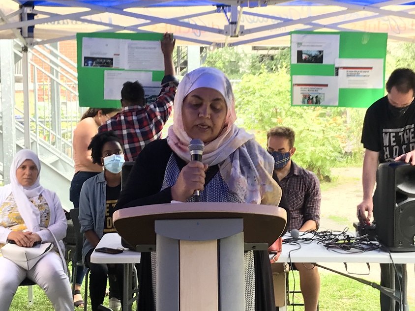 El Yacout Choukra lance un nouveau cri du coeur contre la violence à Montréal-Nord.