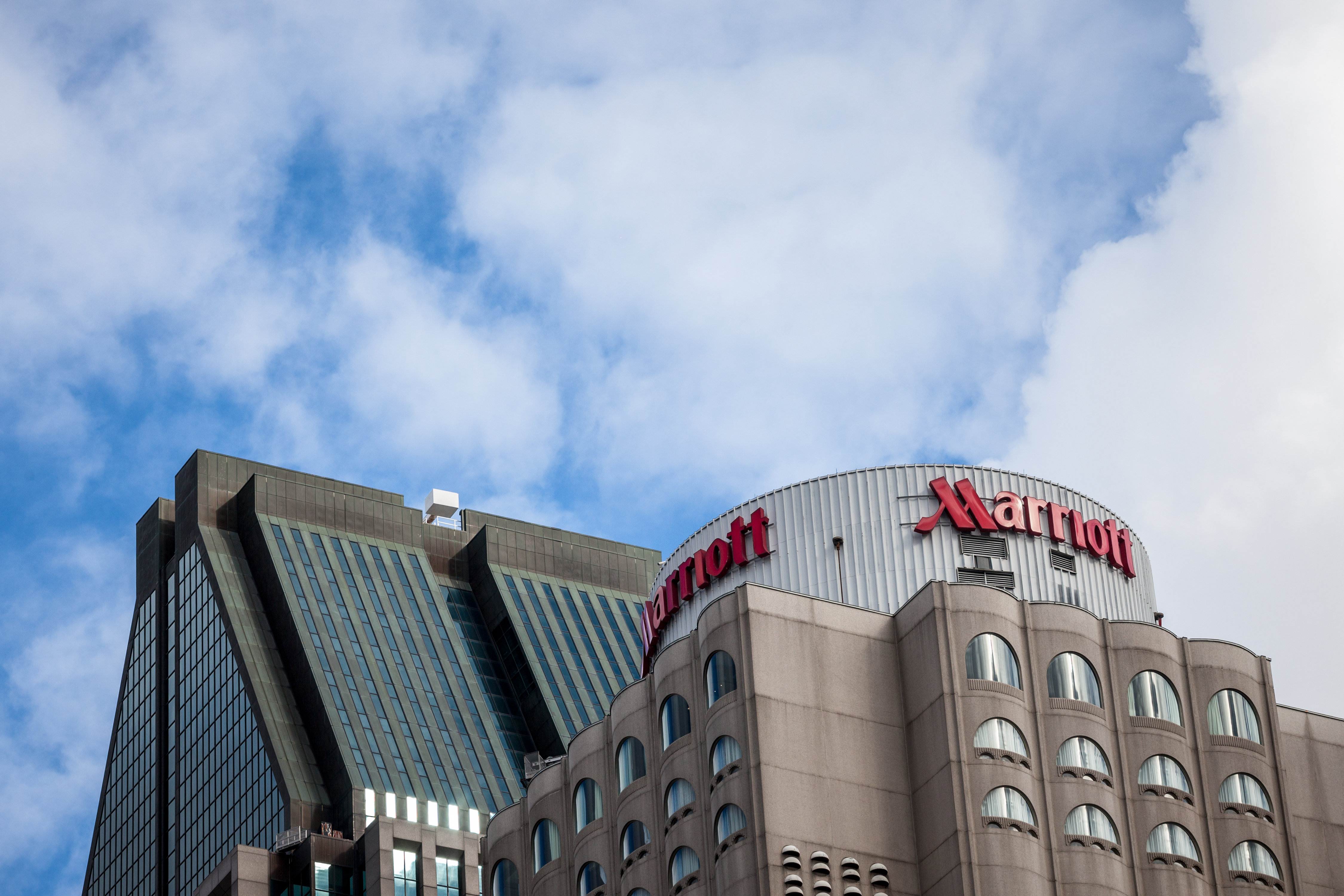 L'hôtel Marriott Château Champlain, à Montréal.