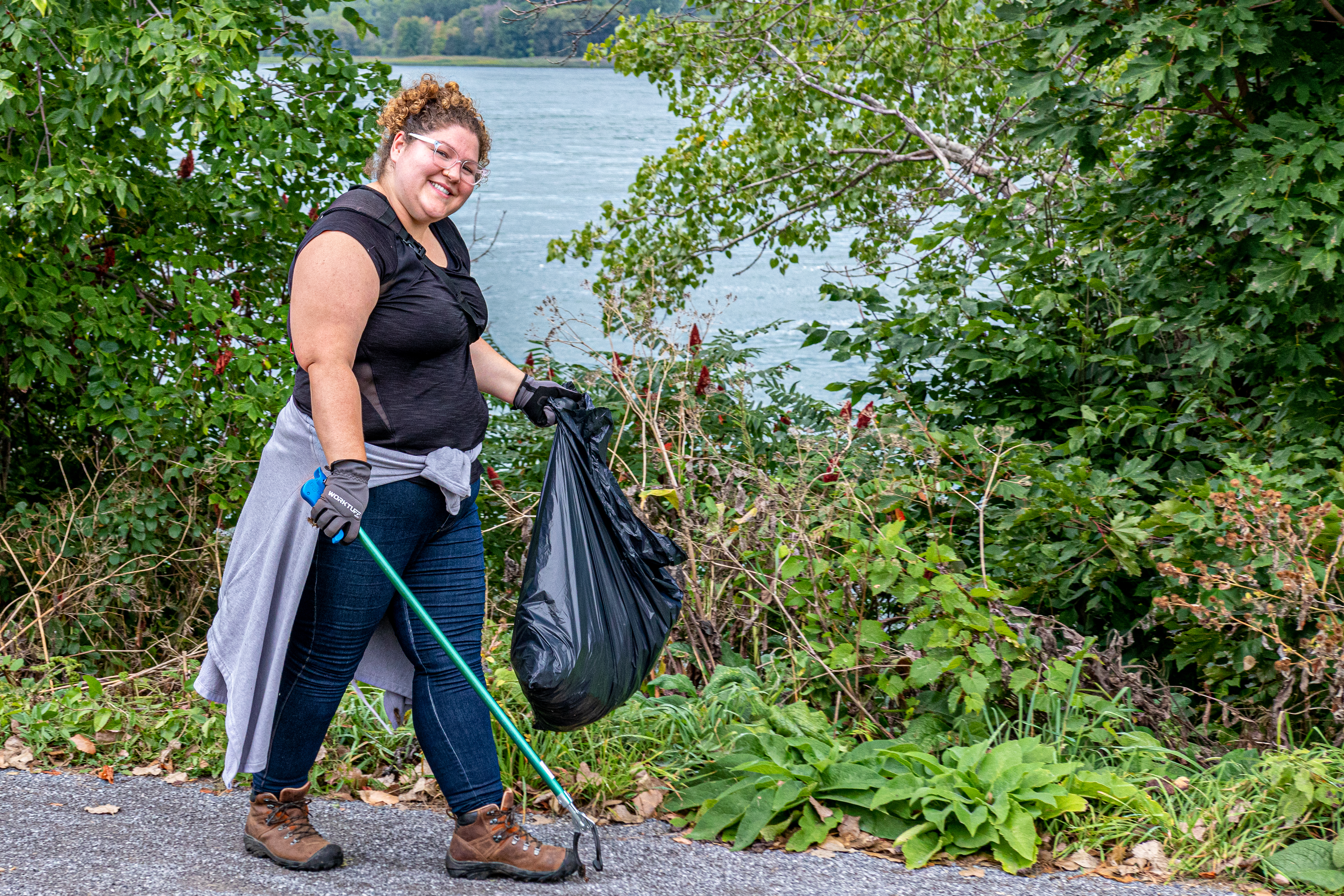 Maryse Montigny réside depuis peu à LaSalle, mais a tout de suite voulu faire sa part pour l’environnement en ramassant des déchets.