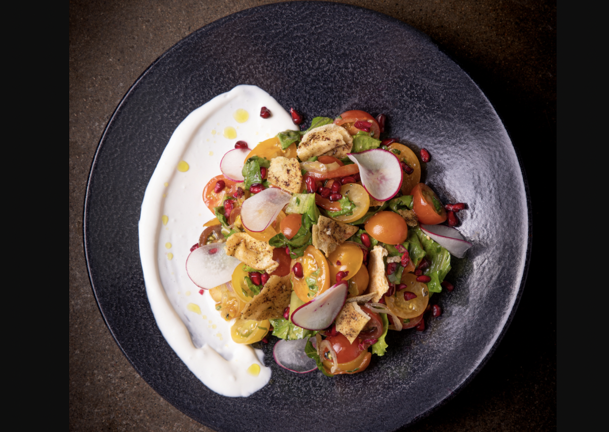 La salade fattouche du restaurant Sauvage