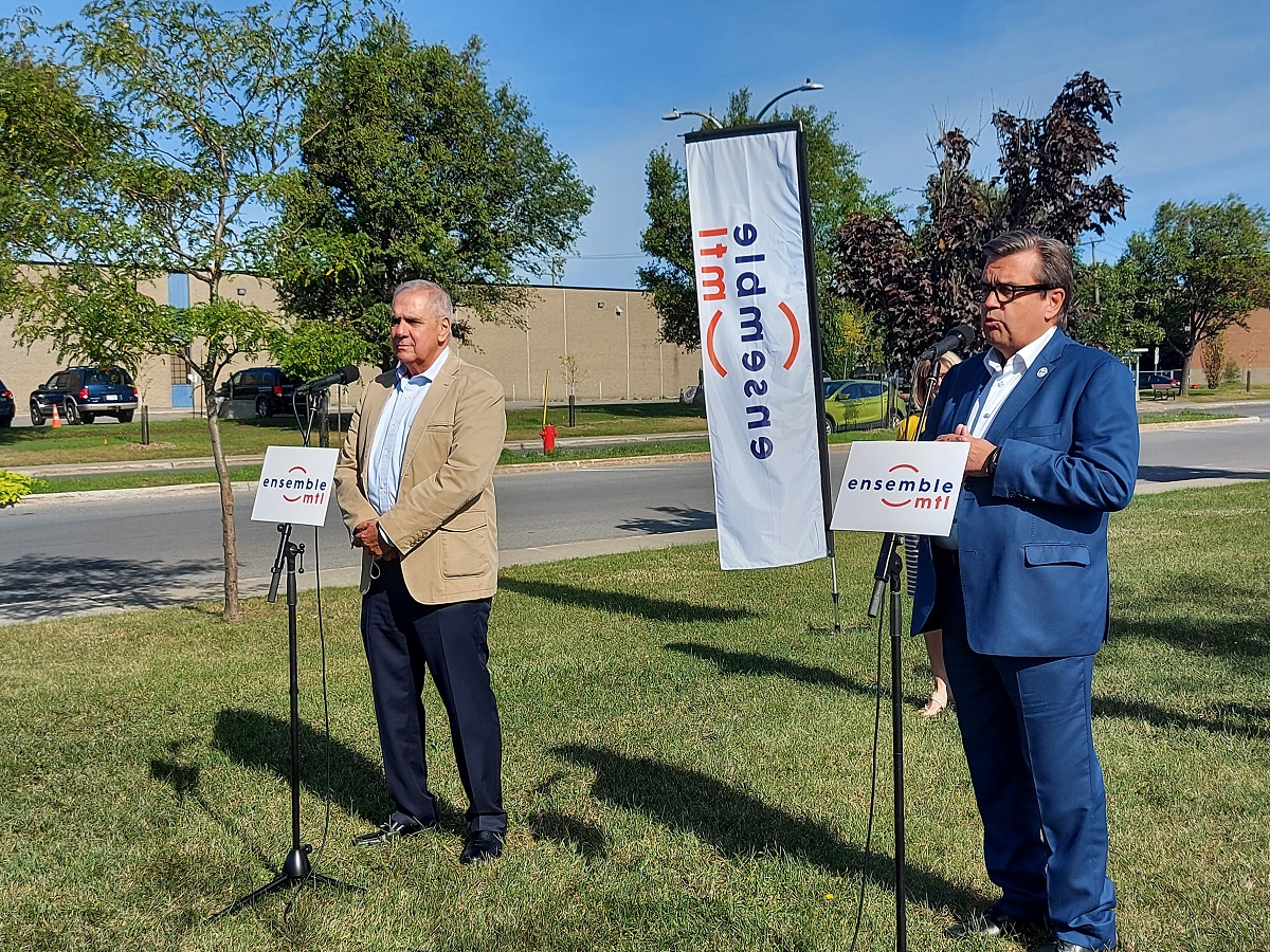 Luis Miranda et Denis Coderre