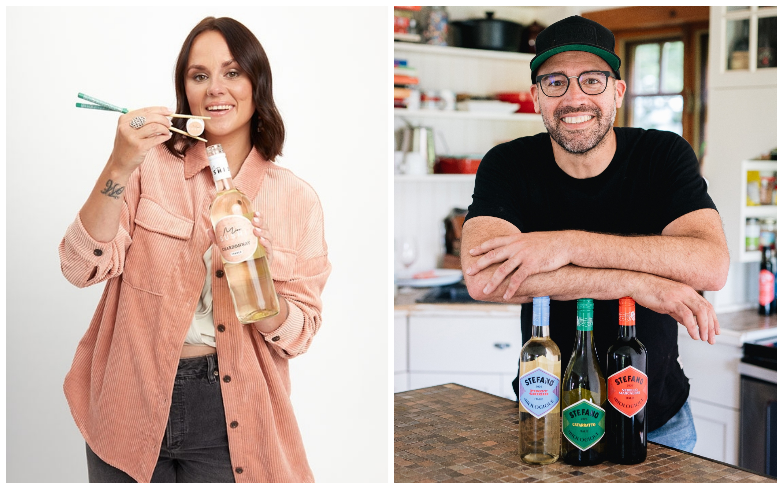 Geneviève Everell et Stefano Faita