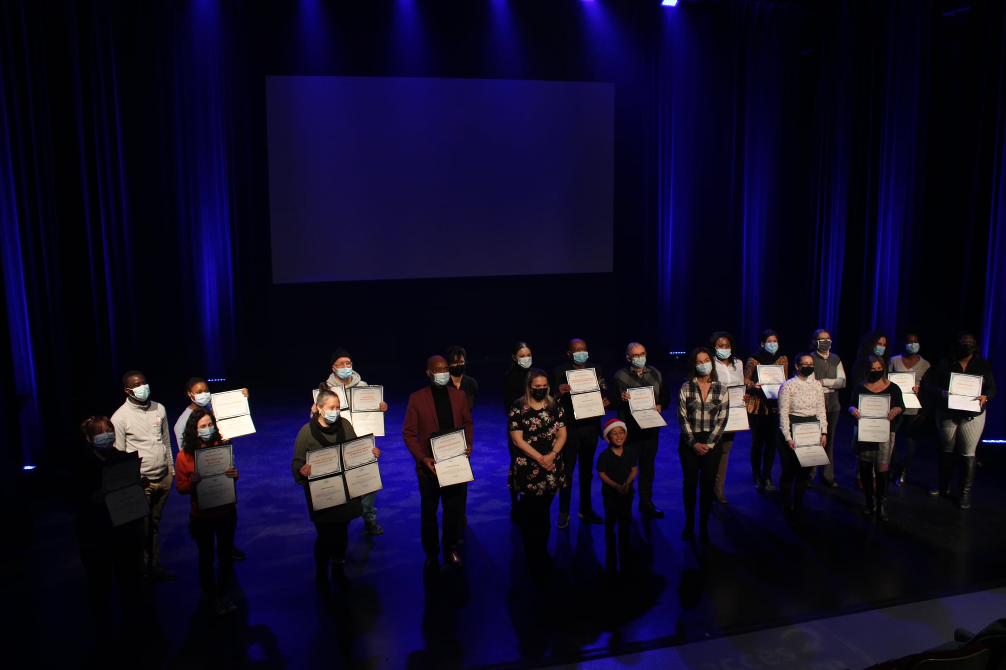 soirée de reconnaissance des organsimes