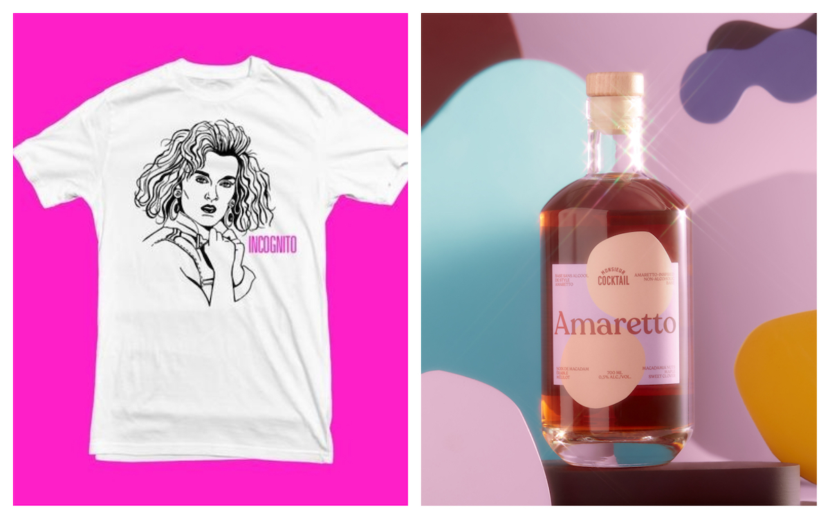 Un peu de Céline et d'amaretto (sans alcool), c'est tout ce qu'il faut pour nous rendre heureux à Noël.