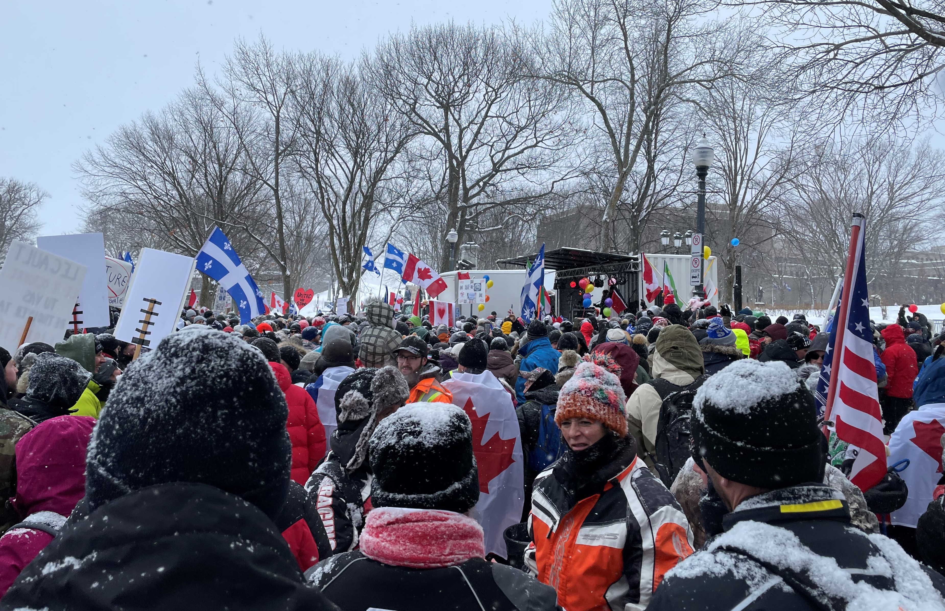 Manifestation Québec