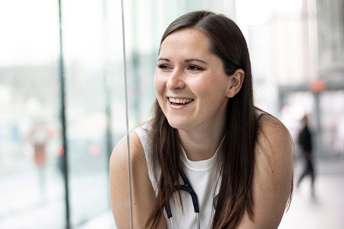 La présidente de l'association québécoise des médecins pour l'environnement, Claudel Pétrin-Desrosiers.