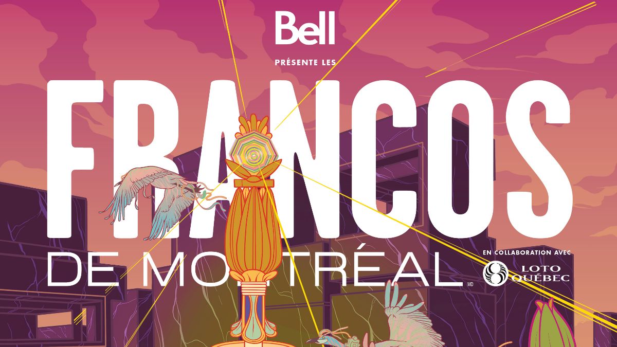L'affiche des 33e Francos de Montréal