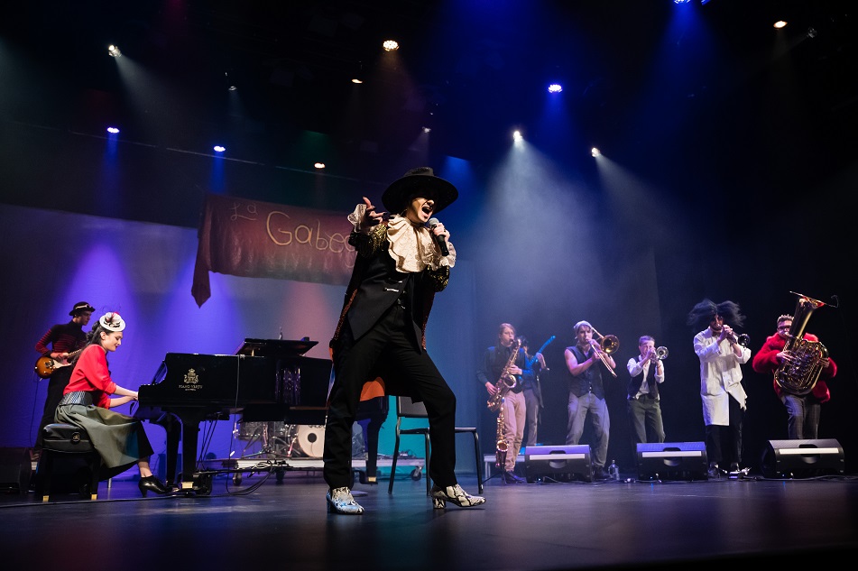 La Gabegie en performance.