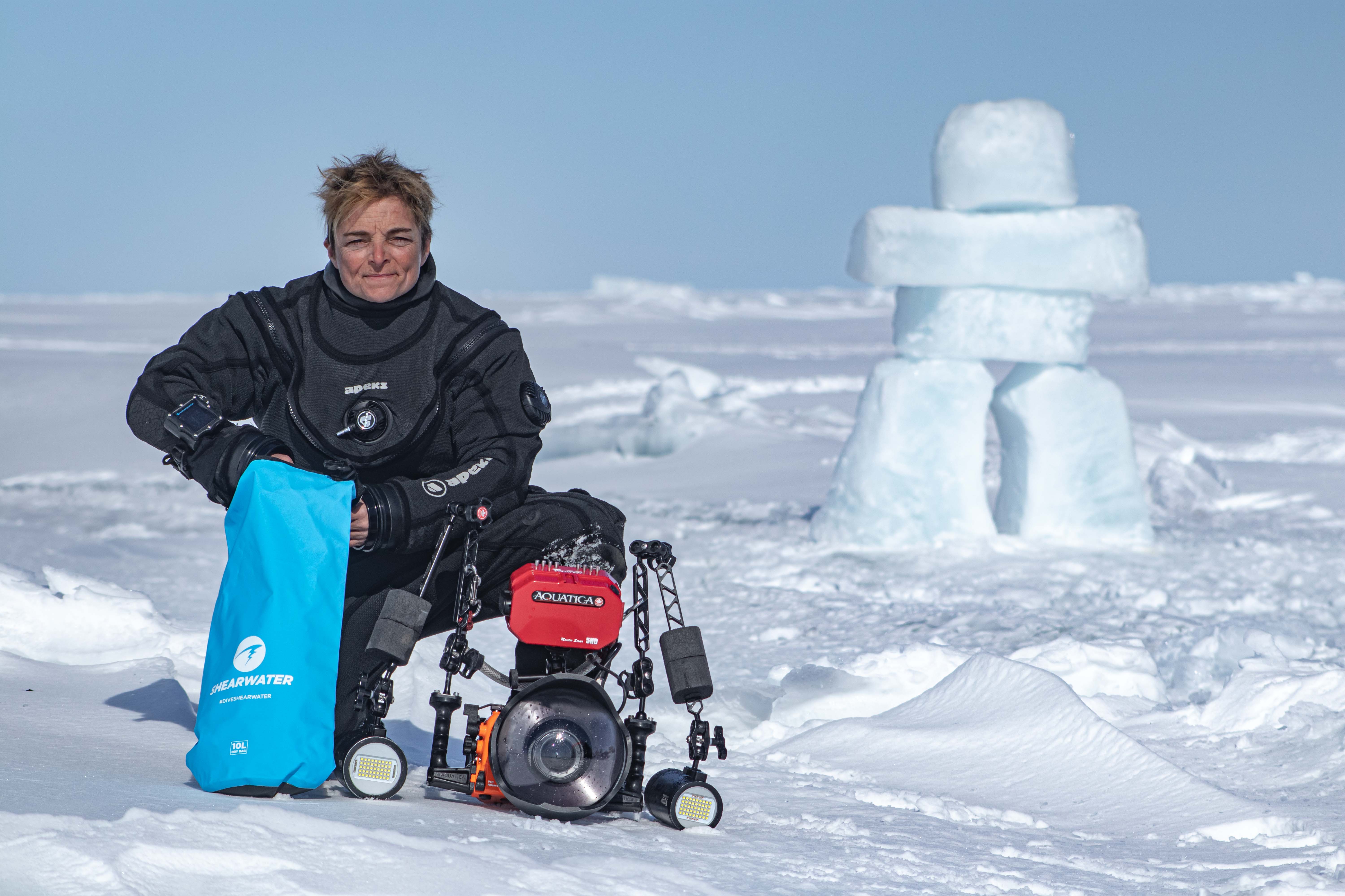 Nathalie Lasselin, exploratrice, documentariste et plongeuse sous-marine