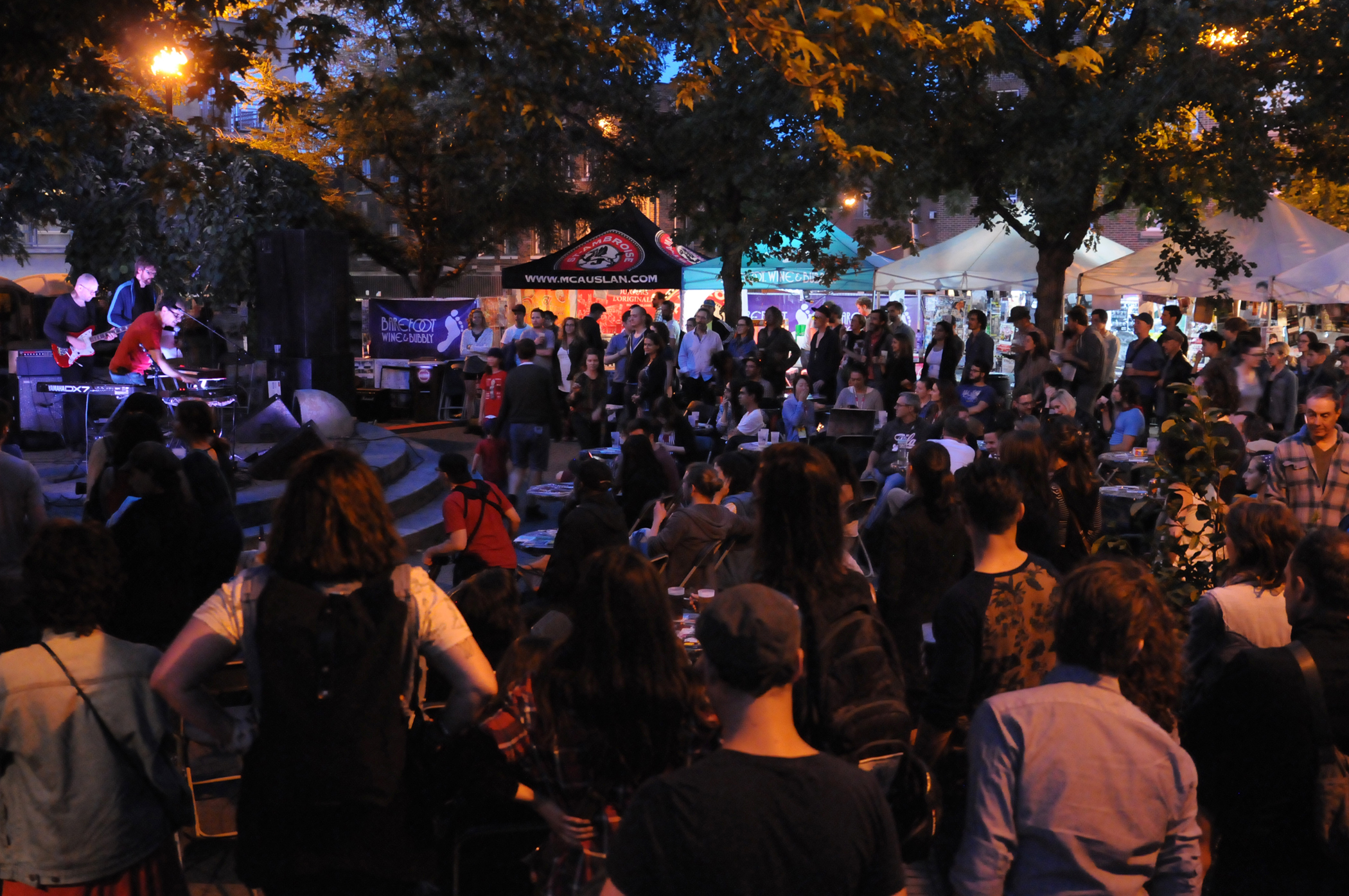 Une foule au Festival Fringe 2022.