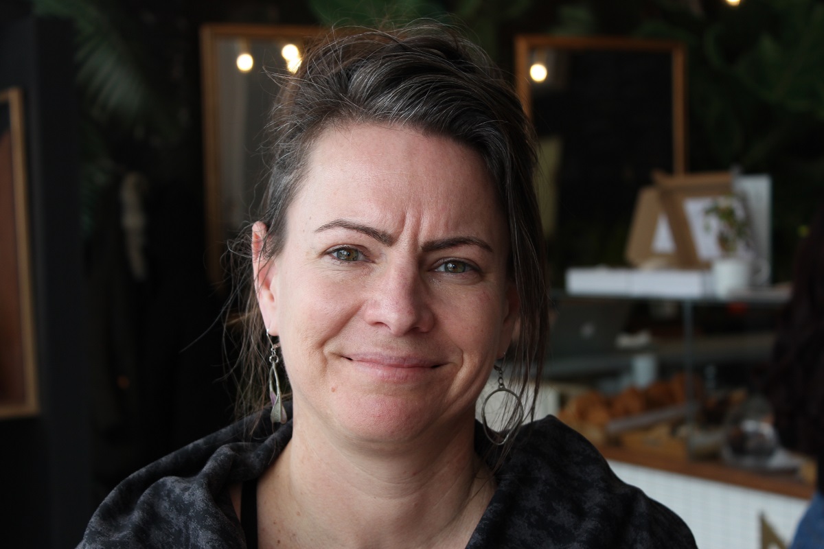 Marie-Eve Rancourt, candidate de QS dans la circonscription de Camille-Laurin.