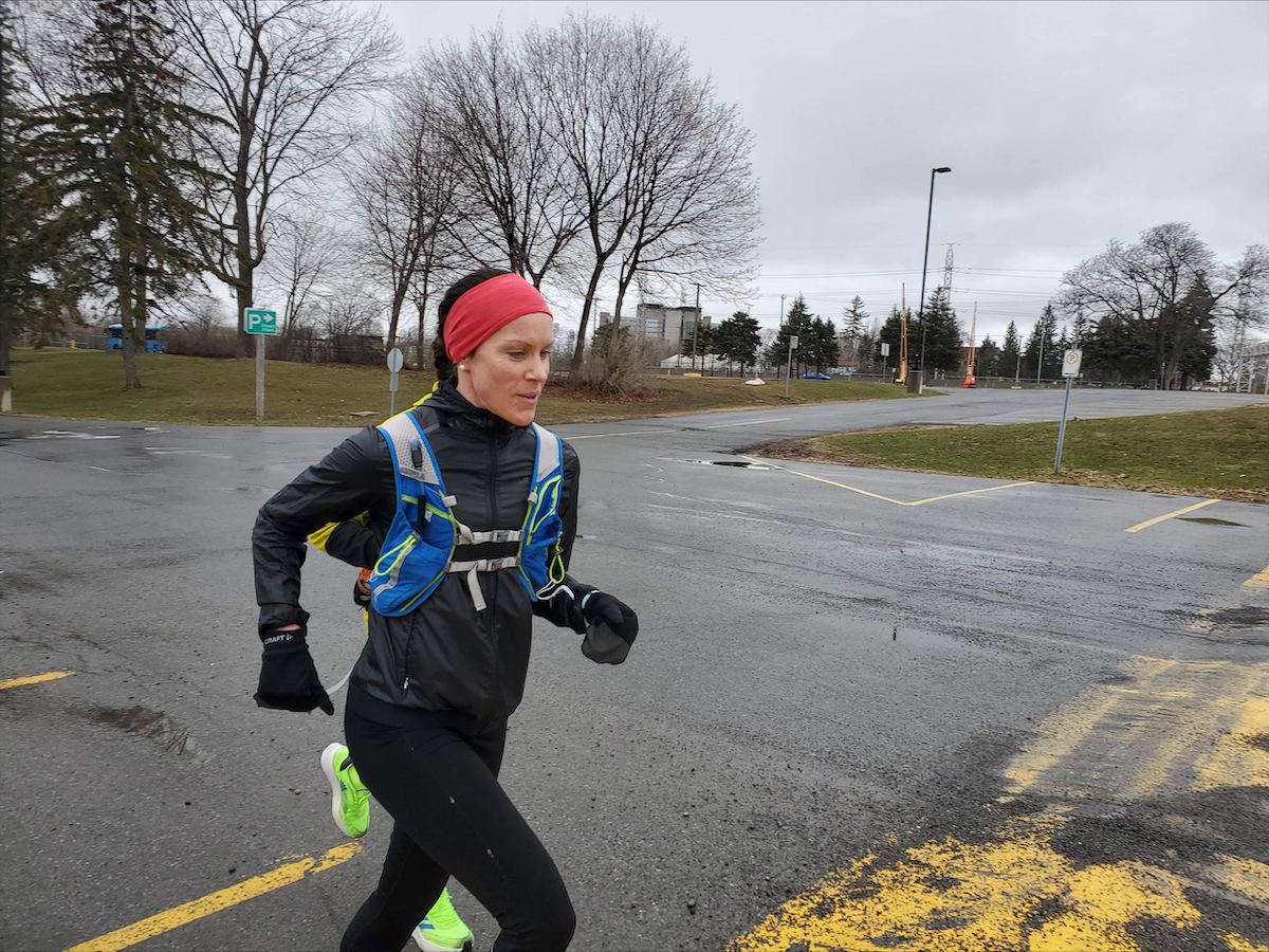 Sarah Bachand est infirmière depuis 18 ans, et coureuse aguerrie depuis 10 ans.