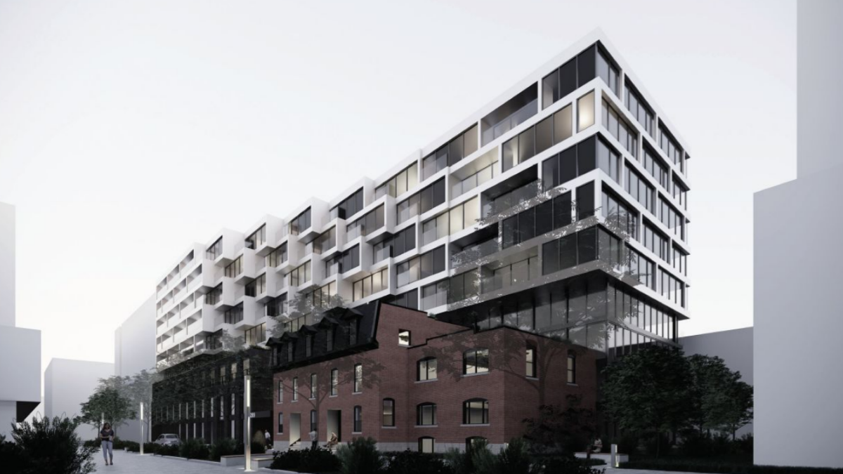 Le projet immobilier du 287-289 et 311, rue Eleanor.