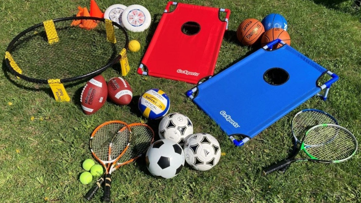 Des équipements sportifs divers.