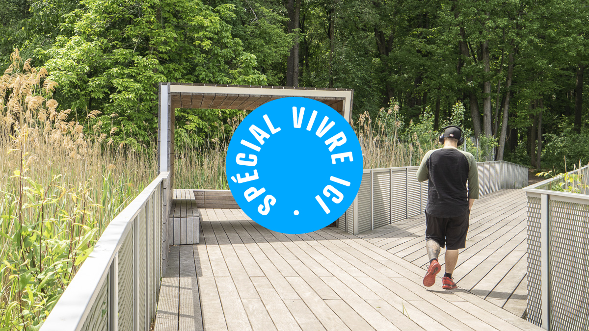 L’autoroute 40 et le parc-nature de la Pointe-aux-Prairies séparent les deux districts qui forment l’arrondissement de Rivière-des-Prairies–Pointe-aux-Trembles.