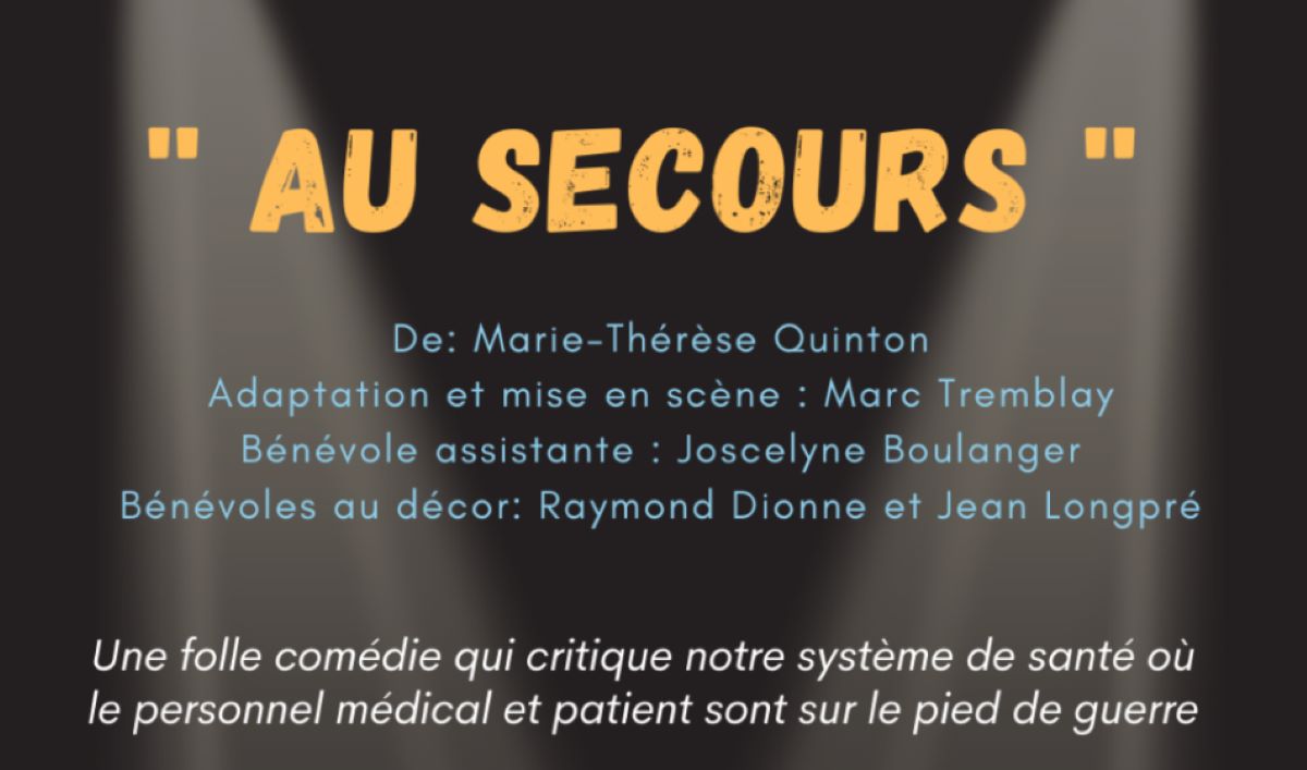 Troupe de théâtre du Centre du Vieux Moulin.