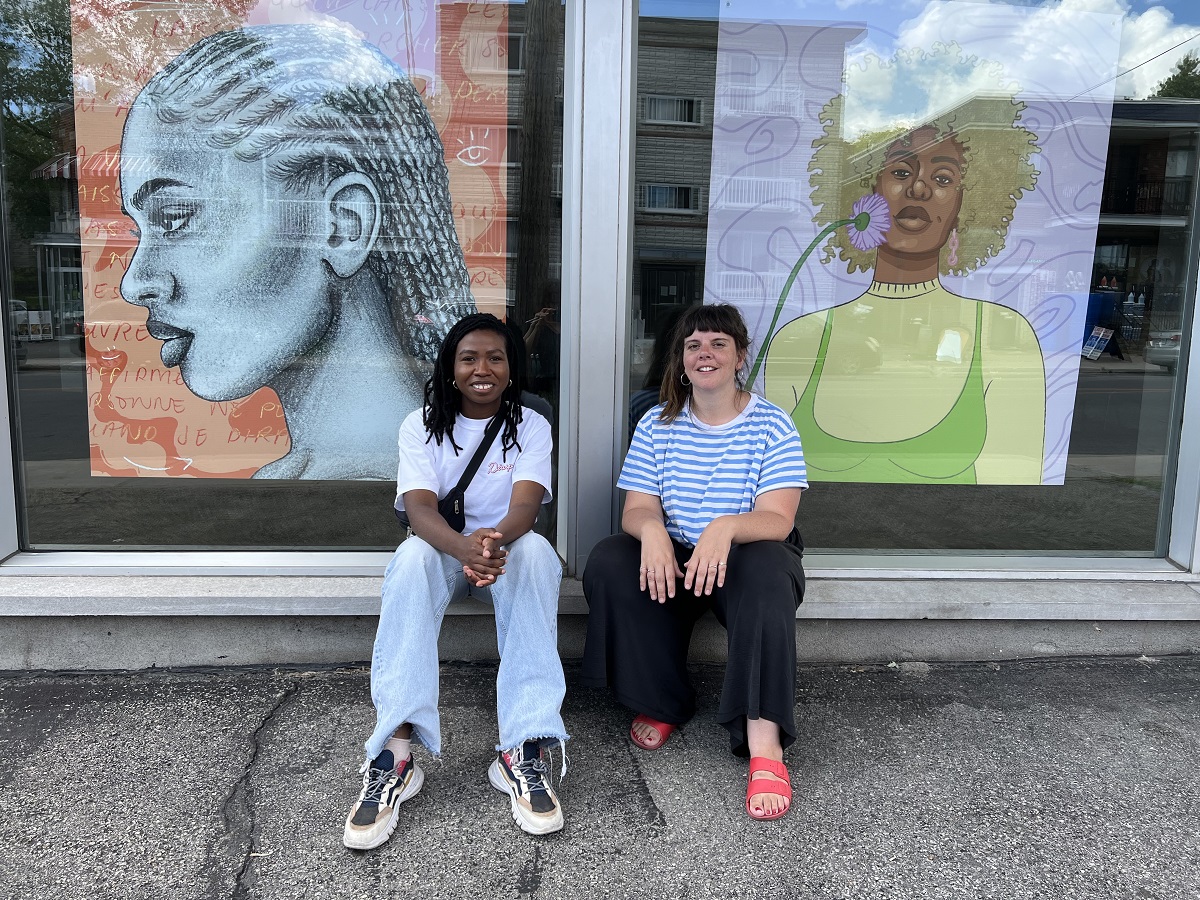 Niti Marcelle Mueth et Emilie Morneau