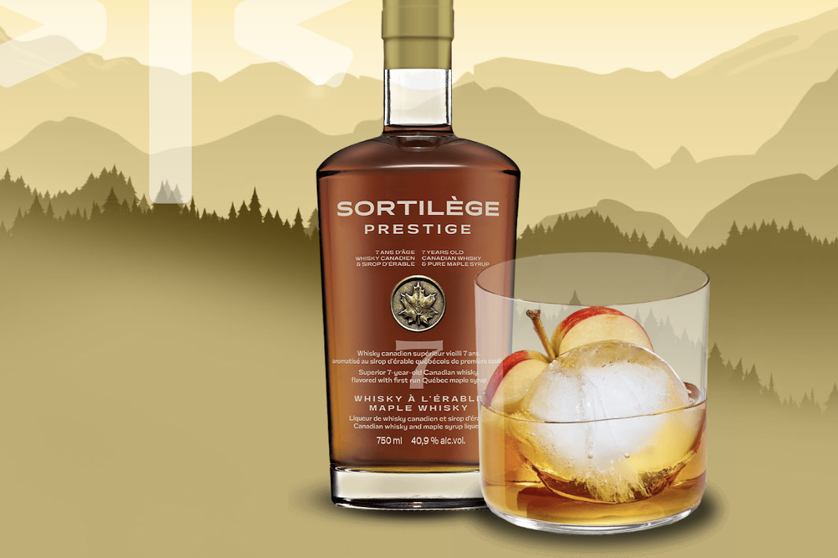 Cocktail pomme et érable