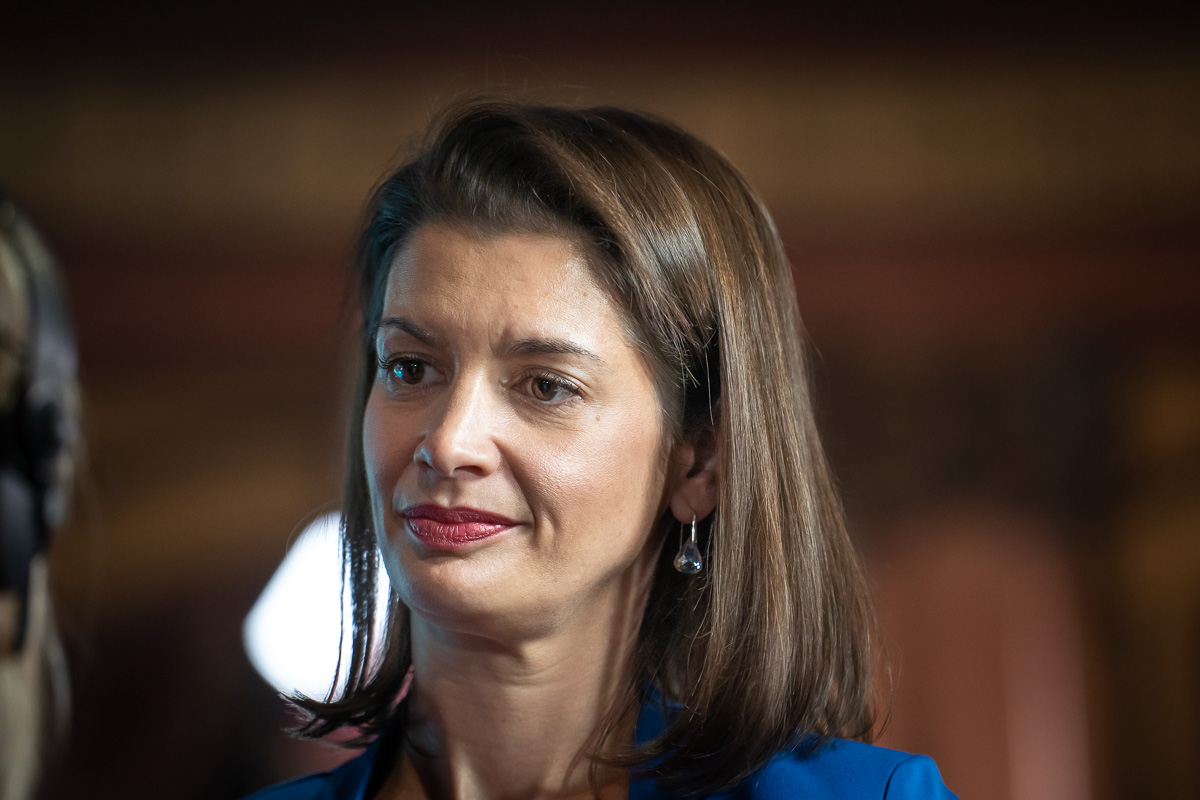 La ministre des Transports, Geneviève Guilbault.