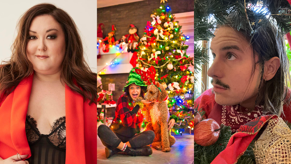 Renee Wilkin, Sara Dufour et Elliot Maginot ont chacun.e proposé une chanson des Fêtes cette année.