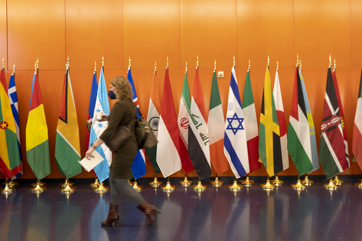 La COP15 au Palais des congrès de Montréal.