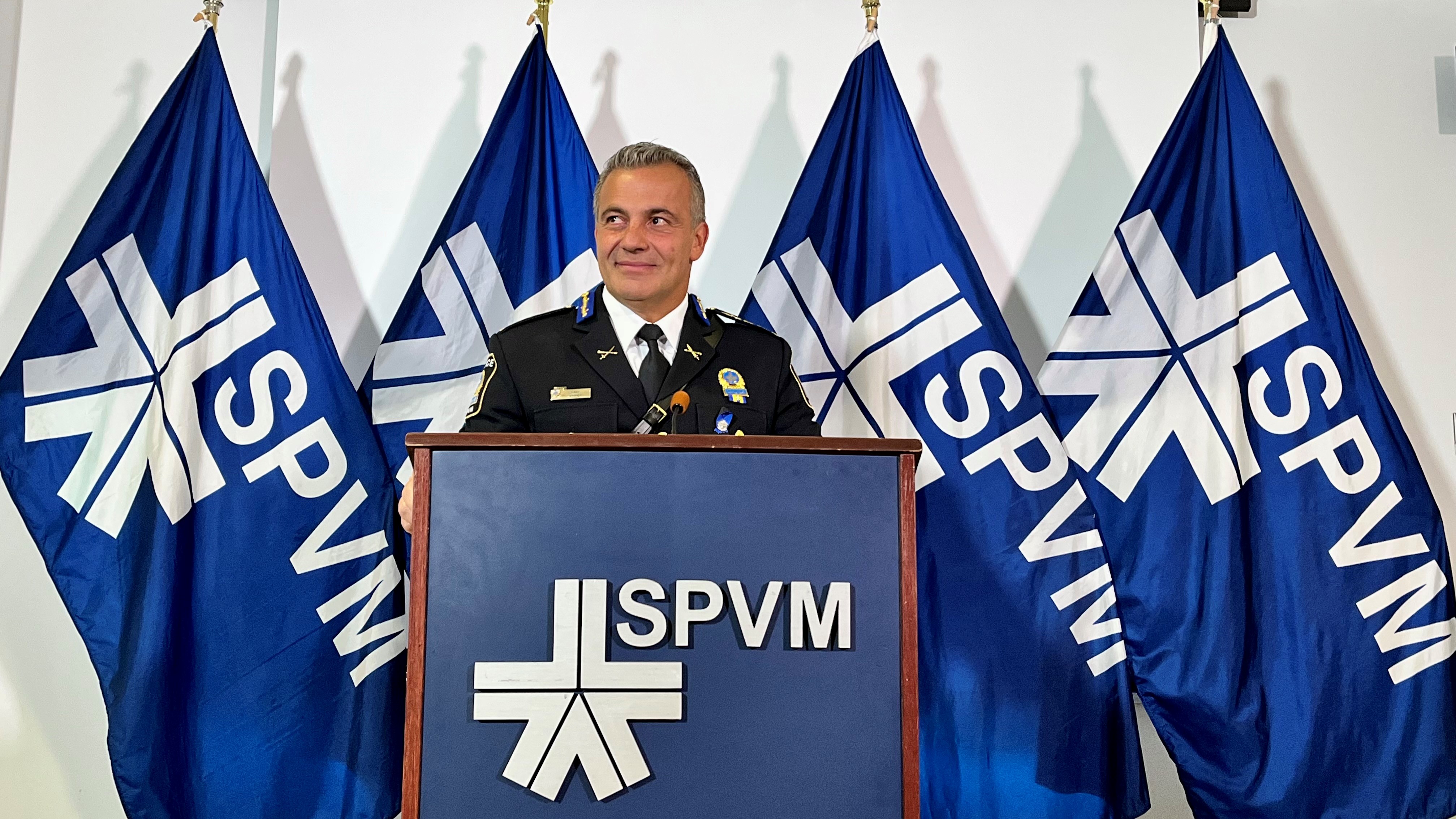 Le directeur du Service de police de la Ville de Montréal (SPVM), Fady Dagher