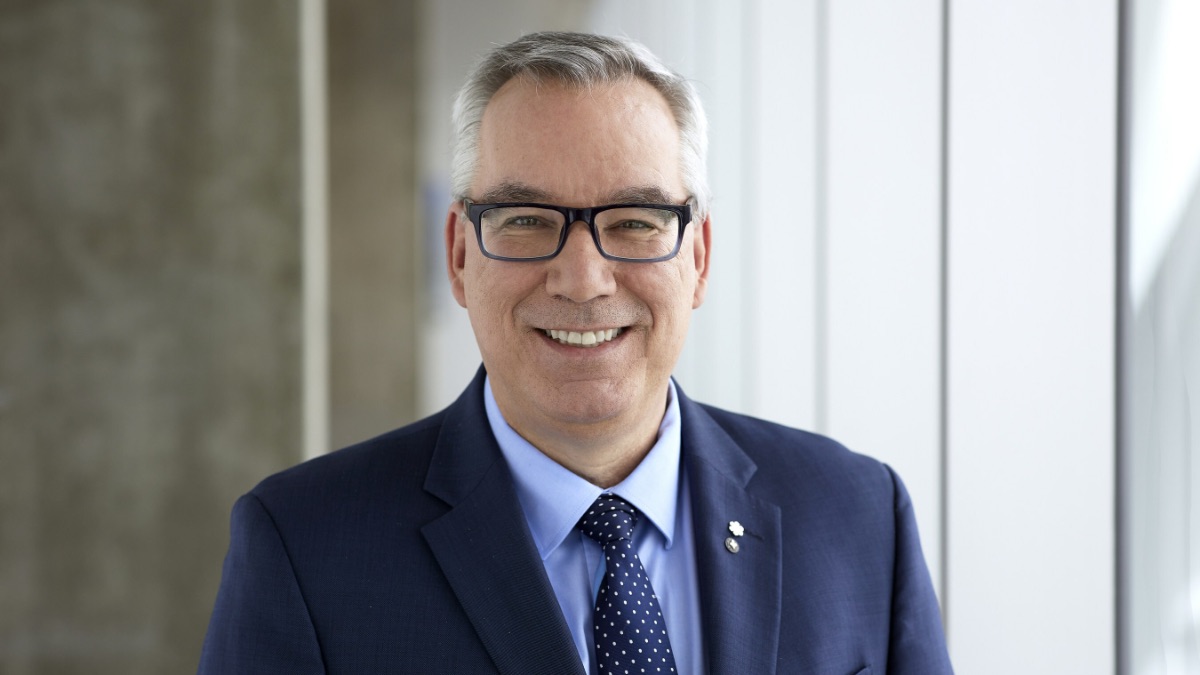 Le nouveau PDG d'ADM Aéroports de Montréal, YVES BEAUCHAMP.