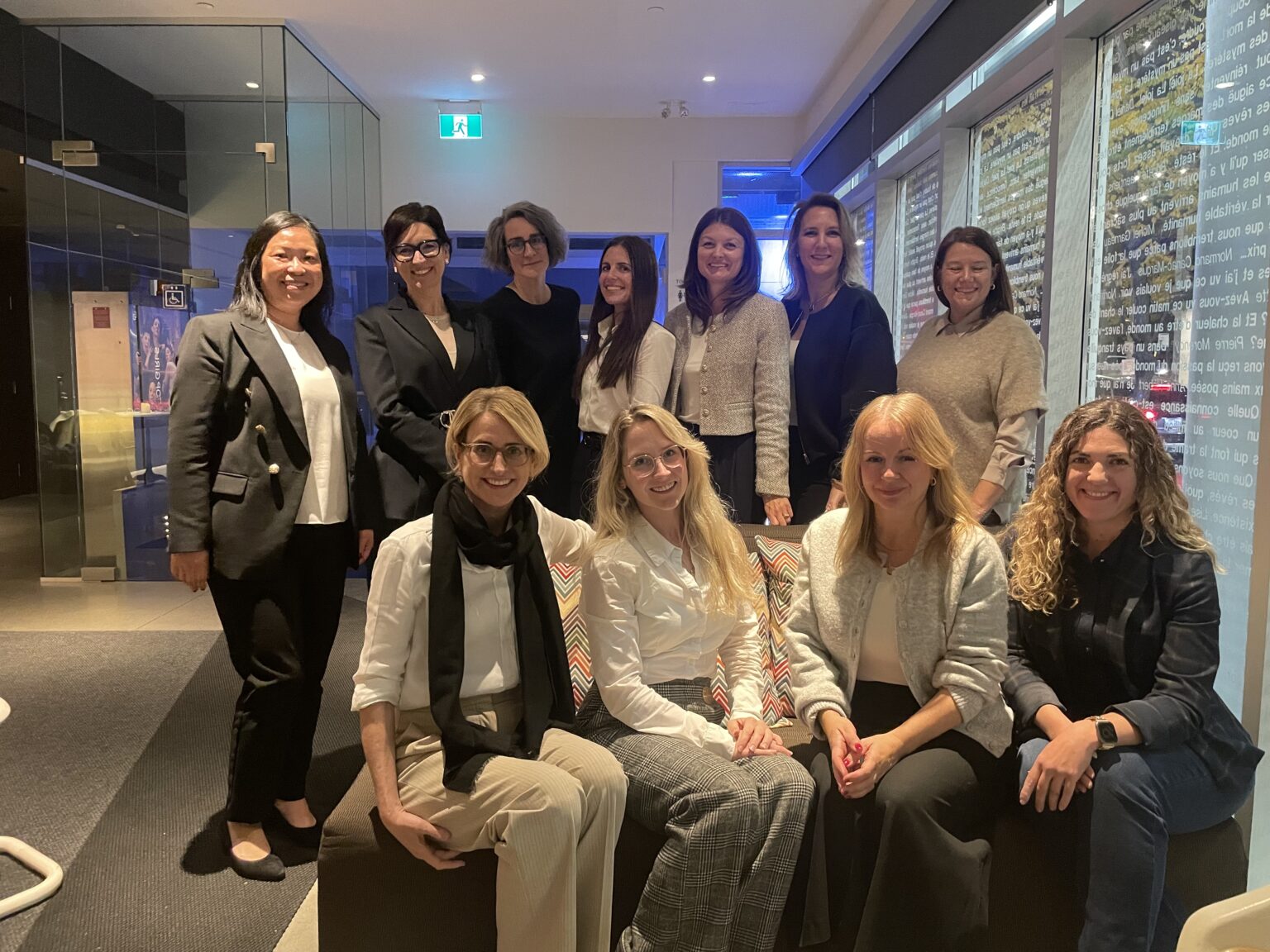 Photo de groupe des membres de La Bande des 10.