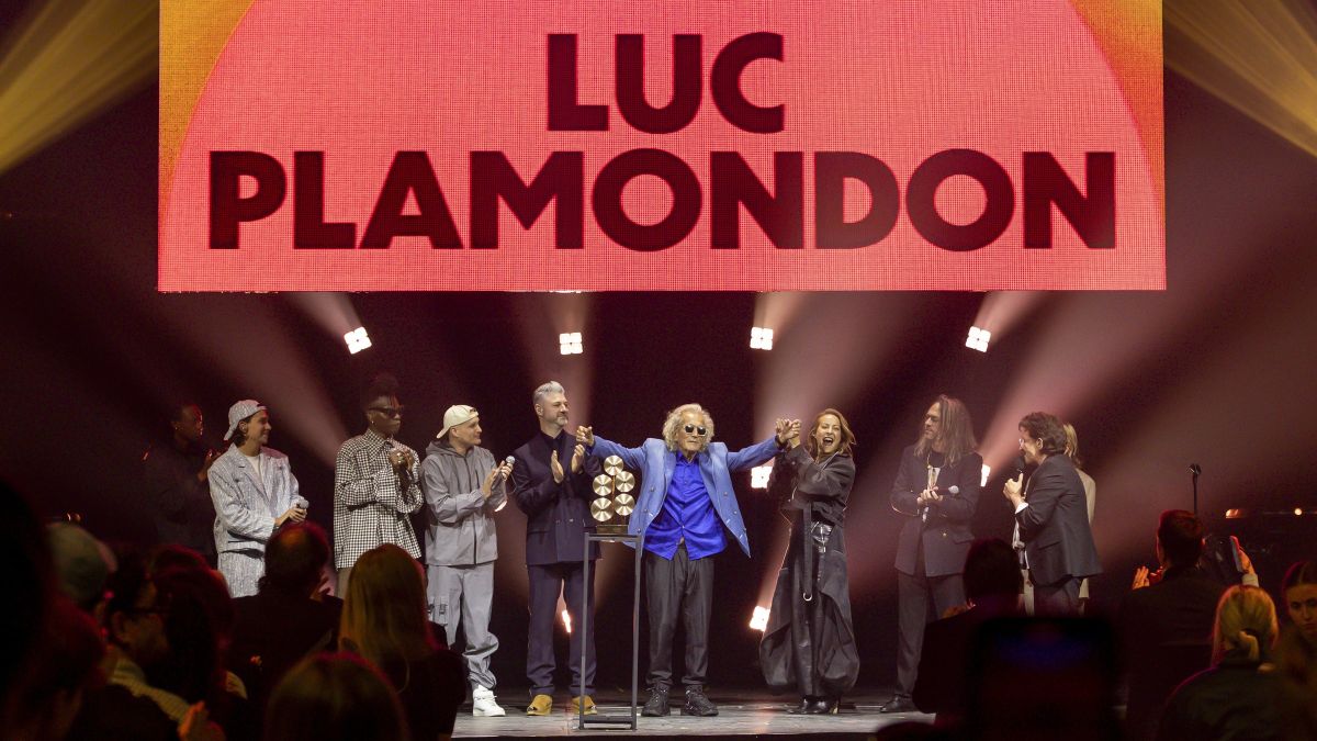 Luc Plamondon reçoit un prix hommage au Gala SOCAN 2026.