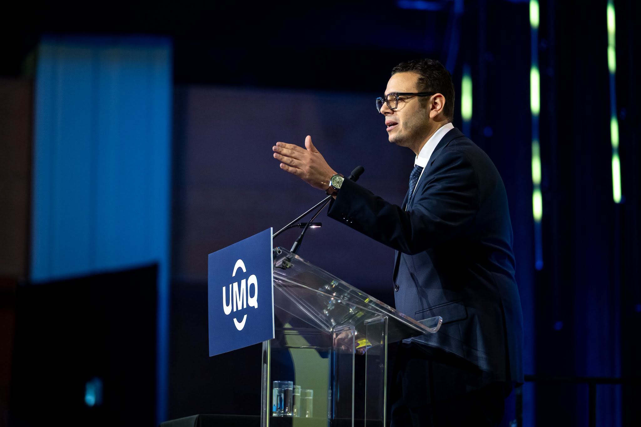 Le ministre des Affaires municipales, Samuel Poulin.